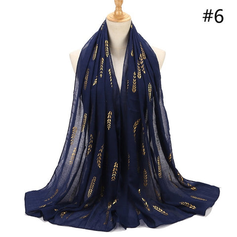 Image of Women Cotton Linen Shawl Hijab-FrenzyAfricanFashion.com