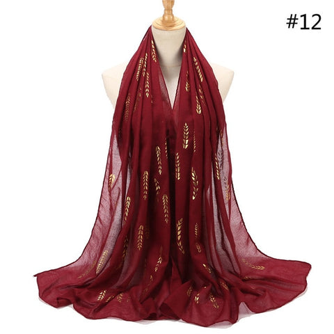 Image of Women Cotton Linen Shawl Hijab-FrenzyAfricanFashion.com