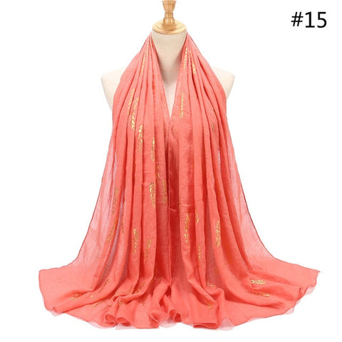 Image of Women Cotton Linen Shawl Hijab-FrenzyAfricanFashion.com