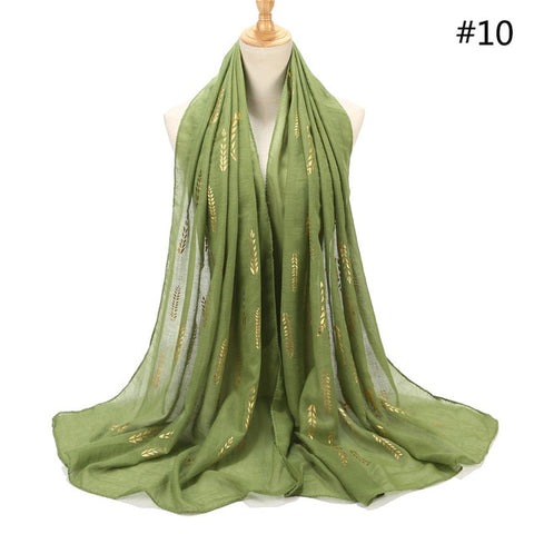 Image of Women Cotton Linen Shawl Hijab-FrenzyAfricanFashion.com