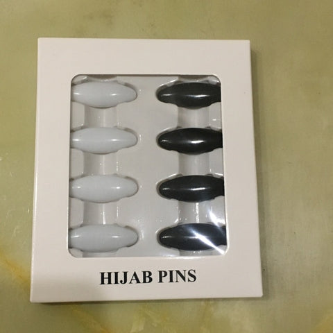Image of scarf clip hijab pins plastic accessory safety pins-FrenzyAfricanFashion.com