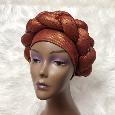 Image of Braided turbans Headtie-FrenzyAfricanFashion.com