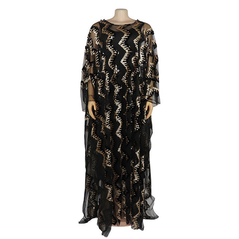 Image of women dress printing lady clothes dashiki africa one size boubou-FrenzyAfricanFashion.com