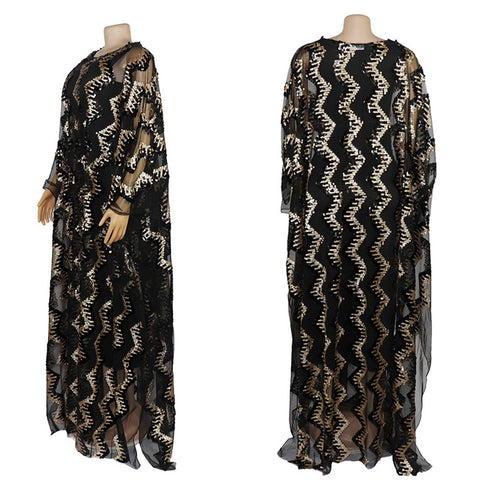 Image of women dress printing lady clothes dashiki africa one size boubou-FrenzyAfricanFashion.com