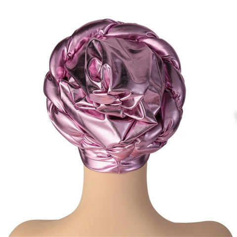 Image of Turban Braided Cross Head wrap Autogele.-FrenzyAfricanFashion.com