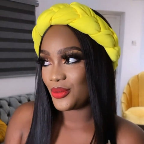 Image of Women's Headbands Elastic Braids Hair Bands Turban-FrenzyAfricanFashion.com