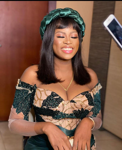 Image of Women's Headbands Elastic Braids Hair Bands Turban-FrenzyAfricanFashion.com