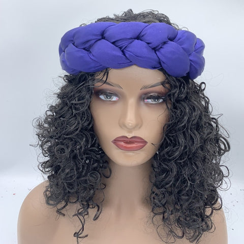 Image of Women's Headbands Elastic Braids Hair Bands Turban-FrenzyAfricanFashion.com