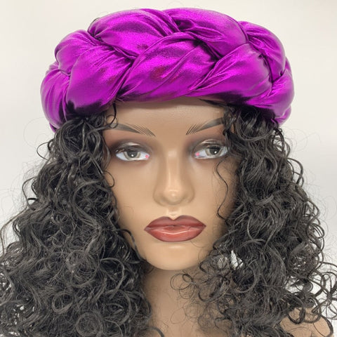 Image of Women's Headbands Elastic Braids Hair Bands Turban-FrenzyAfricanFashion.com