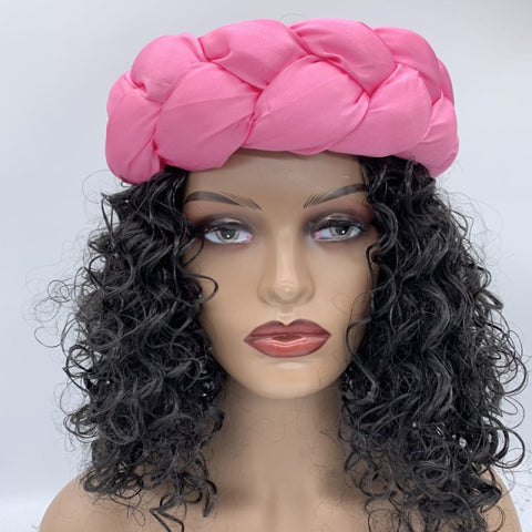 Image of Women's Headbands Elastic Braids Hair Bands Turban-FrenzyAfricanFashion.com
