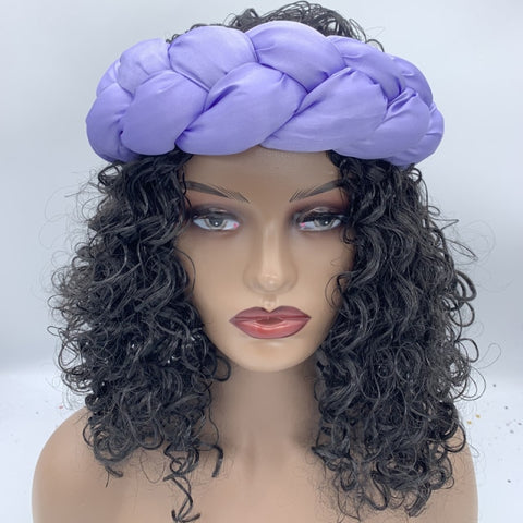 Image of Women's Headbands Elastic Braids Hair Bands Turban-FrenzyAfricanFashion.com