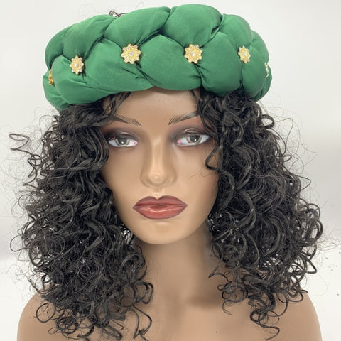 Image of Women's Headbands Elastic Braids Hair Bands Turban-FrenzyAfricanFashion.com