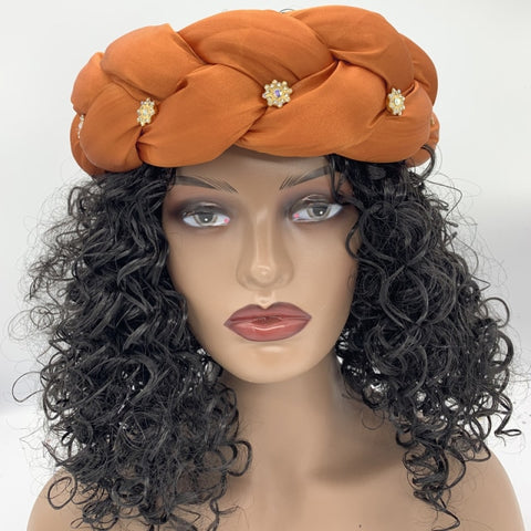 Image of Women's Headbands Elastic Braids Hair Bands Turban-FrenzyAfricanFashion.com