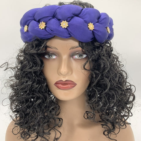Image of Women's Headbands Elastic Braids Hair Bands Turban-FrenzyAfricanFashion.com