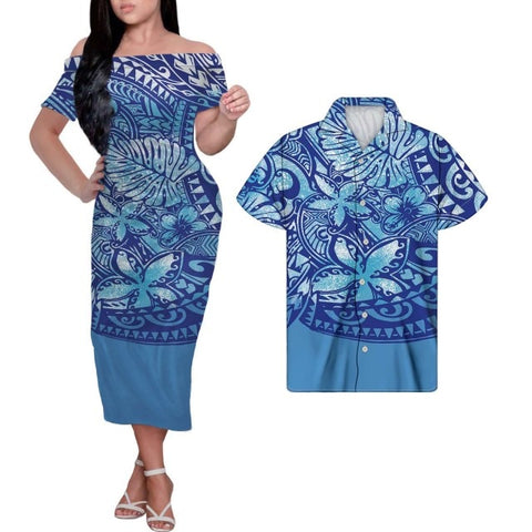 Image of Tribal Print Plus Size Couples Match Clothing-FrenzyAfricanFashion.com