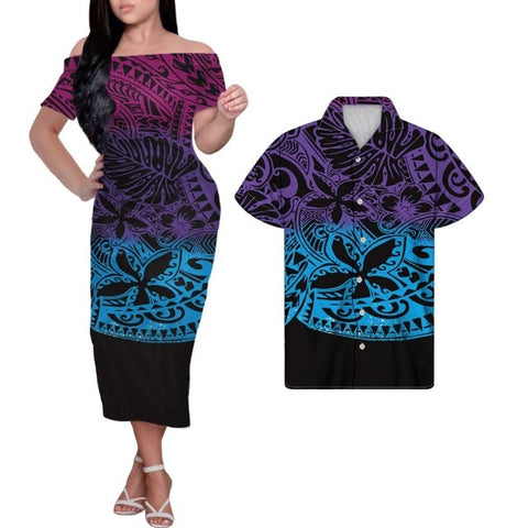 Image of Tribal Print Plus Size Couples Match Clothing-FrenzyAfricanFashion.com