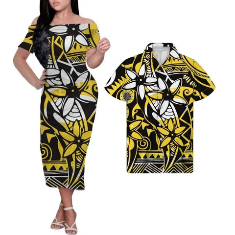 Image of Tribal Print Plus Size Couples Match Clothing-FrenzyAfricanFashion.com