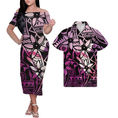 Image of Tribal Print Plus Size Couples Match Clothing-FrenzyAfricanFashion.com
