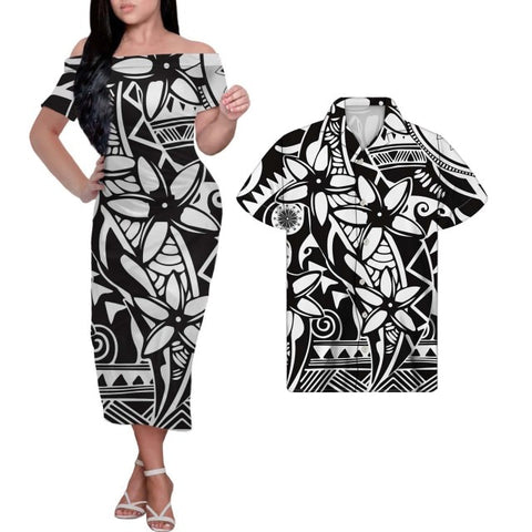 Image of Tribal Print Plus Size Couples Match Clothing-FrenzyAfricanFashion.com