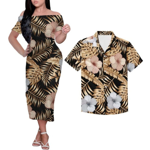 Image of Tribal Print Plus Size Couples Match Clothing-FrenzyAfricanFashion.com