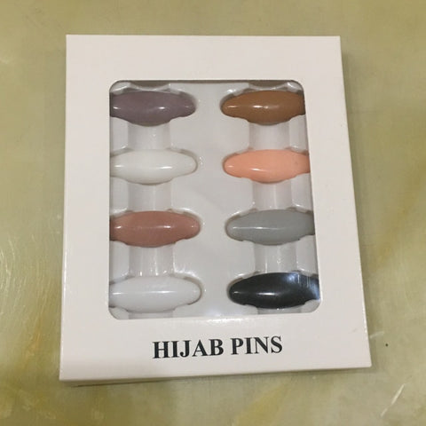 Image of scarf clip hijab pins plastic accessory safety pins-FrenzyAfricanFashion.com