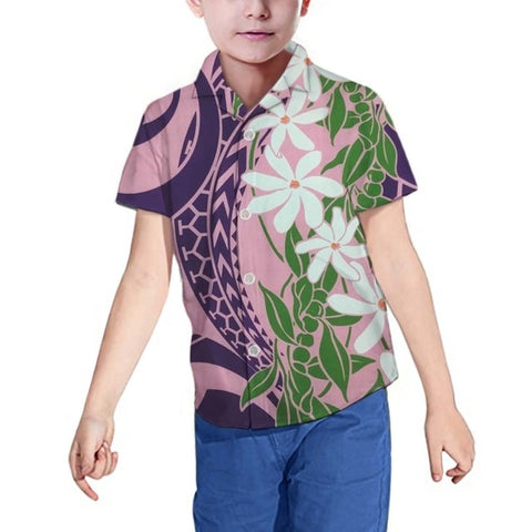 Image of Family Clothing Set Floral Pink Printed - Sural Design-FrenzyAfricanFashion.com
