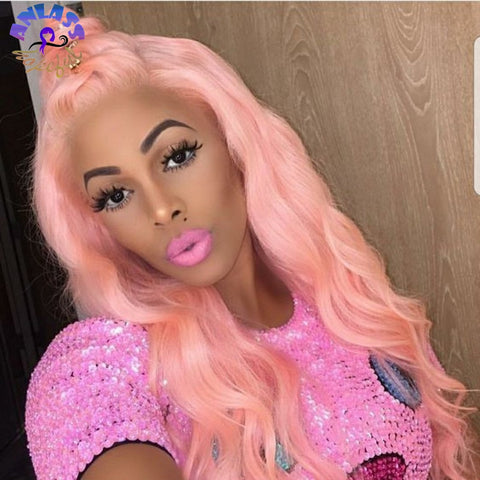 Image of Ginger Orange Lace Front Wig Loose Wave T Lace Wig For Black White Women-FrenzyAfricanFashion.com