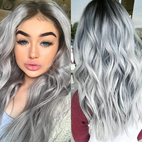 Image of Ginger Orange Lace Front Wig Loose Wave T Lace Wig For Black White Women-FrenzyAfricanFashion.com