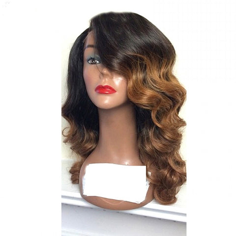 Image of Ginger Orange Lace Front Wig Loose Wave T Lace Wig For Black White Women-FrenzyAfricanFashion.com