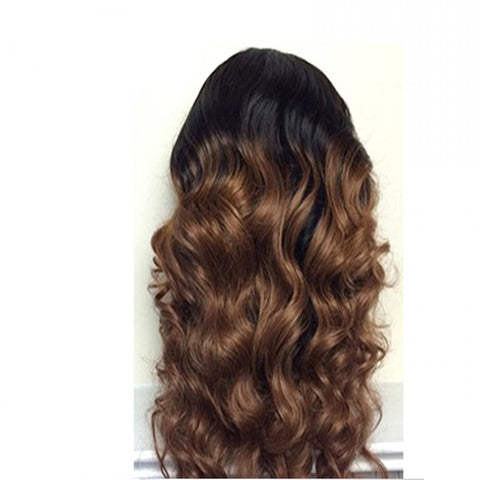 Image of Ginger Orange Lace Front Wig Loose Wave T Lace Wig For Black White Women-FrenzyAfricanFashion.com