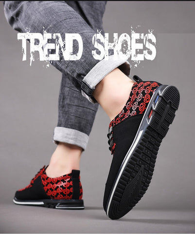 Image of Men's Leather Casual Shoes Fashion Loafers Moccasins Breathable Slip On Driving Lace-Up Patchwork-FrenzyAfricanFashion.com