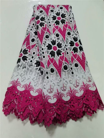 Image of French Sequins Net Lace Fabric Organza Nigerian Lace-FrenzyAfricanFashion.com