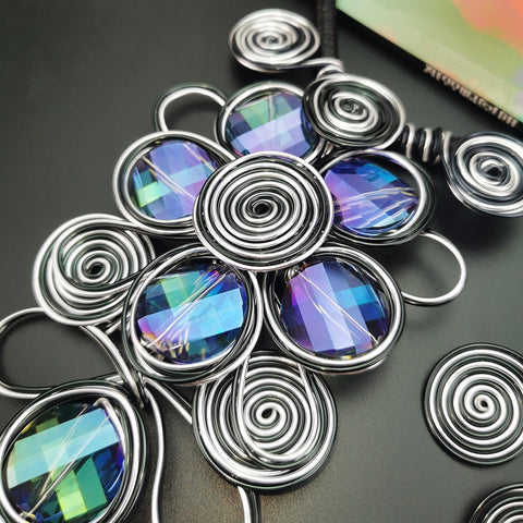 Image of African Necklace Women Choker Statement Vintage Jewelry Sets-FrenzyAfricanFashion.com