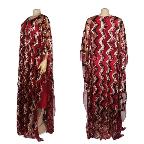 Image of women dress printing lady clothes dashiki africa one size boubou-FrenzyAfricanFashion.com