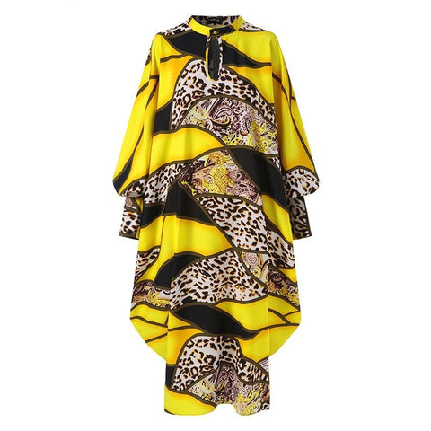 Image of Bohemian Party Women Casual Autumn Dress Bat-Sleeve Sundress Knee-Length Dress-FrenzyAfricanFashion.com