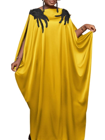 Image of Kaftan Bohemian Printed Women Sleeveless Party Long Maxi Loose Dress Casual-FrenzyAfricanFashion.com