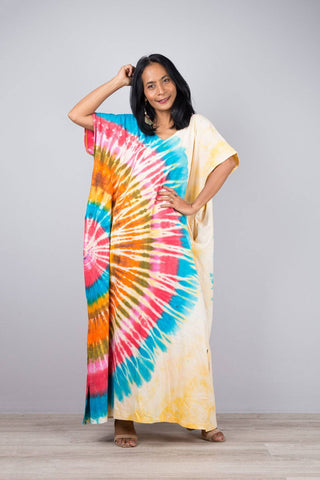 Image of Long Beach Cover Up Dresses Women Robe Bikini Cover Up Beachwear-FrenzyAfricanFashion.com
