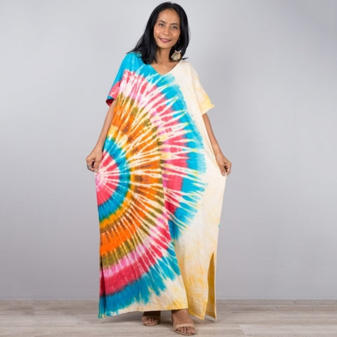 Image of Long Beach Cover Up Dresses Women Robe Bikini Cover Up Beachwear-FrenzyAfricanFashion.com
