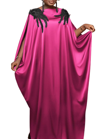 Image of Kaftan Bohemian Printed Women Sleeveless Party Long Maxi Loose Dress Casual-FrenzyAfricanFashion.com