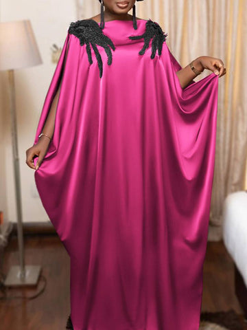 Image of Kaftan Bohemian Printed Women Sleeveless Party Long Maxi Loose Dress Casual-FrenzyAfricanFashion.com