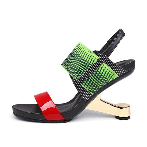 Image of Mandess Gladiator Sandals-FrenzyAfricanFashion.com