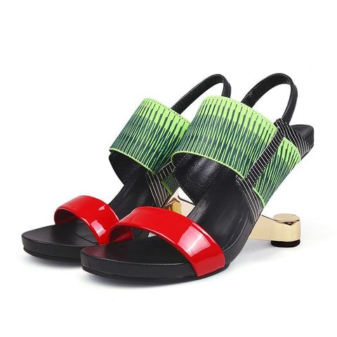 Image of Mandess Gladiator Sandals-FrenzyAfricanFashion.com