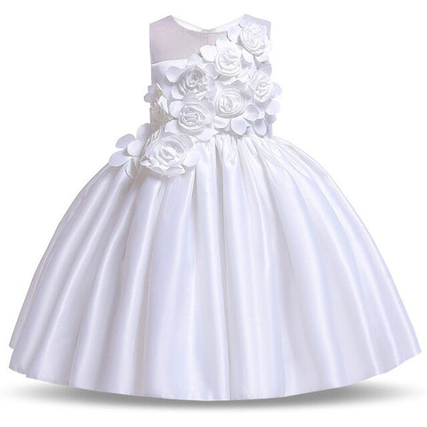 Image of Dress Kids Clothes Children Elegant Birthday Princess-FrenzyAfricanFashion.com