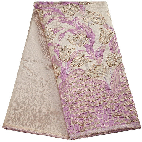 Image of Jacquard Fabric Brocade Lace Fabric-FrenzyAfricanFashion.com