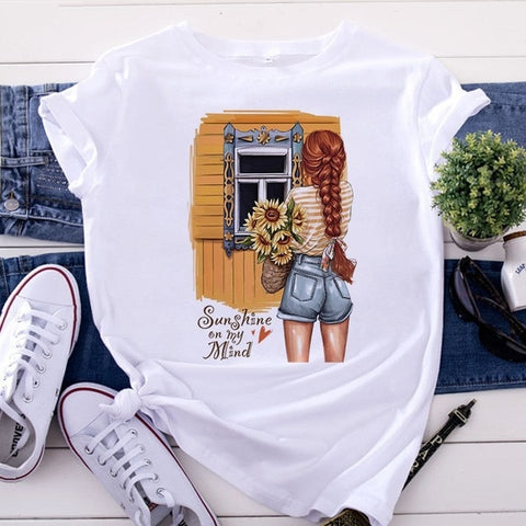 Image of Mom and Men Queen Print Women T-shirt Best Mommy Summer Harajuku O Neck Funny 90S Tops Tee Daughter Casual Clothes,Drop Ship-FrenzyAfricanFashion.com