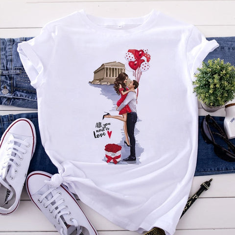 Image of Mom and Men Queen Print Women T-shirt Best Mommy Summer Harajuku O Neck Funny 90S Tops Tee Daughter Casual Clothes,Drop Ship-FrenzyAfricanFashion.com