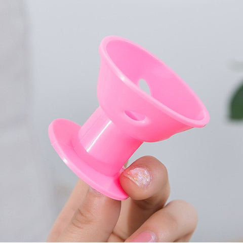 Image of Soft Rubber Silicone Hair Curler Twist Rollers Curler No Heat Styling DIY Tool-FrenzyAfricanFashion.com