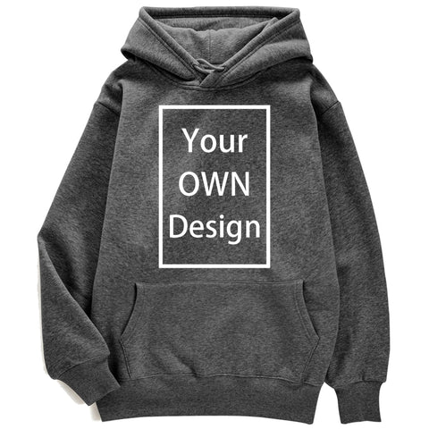 Image of Your OWN Design Brand Logo Picture Custom Men Women DIY Hoodies Sweatshirt Hoody Clothing-FrenzyAfricanFashion.com