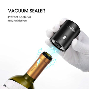 Vacuum Red Wine Bottle Cap Stopper Vacuum Sealer Wine Stopper Fresh Wine Keeper Champagne Cork Stopper Kitchen Bar Tools