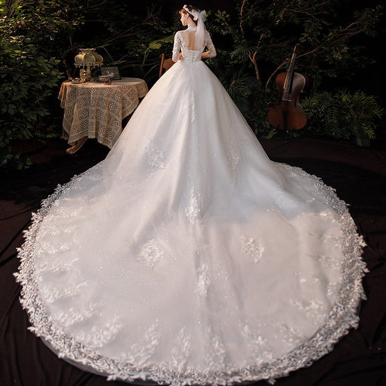 Wedding Dress-FrenzyAfricanFashion.com